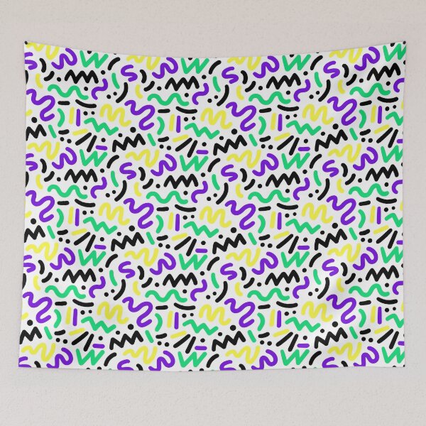 Item preview, Tubular Zeek 80s Pattern designed and sold by Mel Kelly.