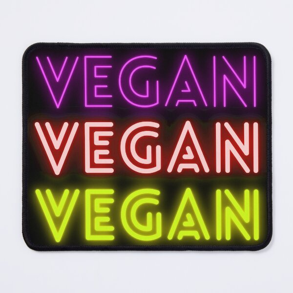Item preview, Vegan Retro Sign designed and sold by CreativeBel.