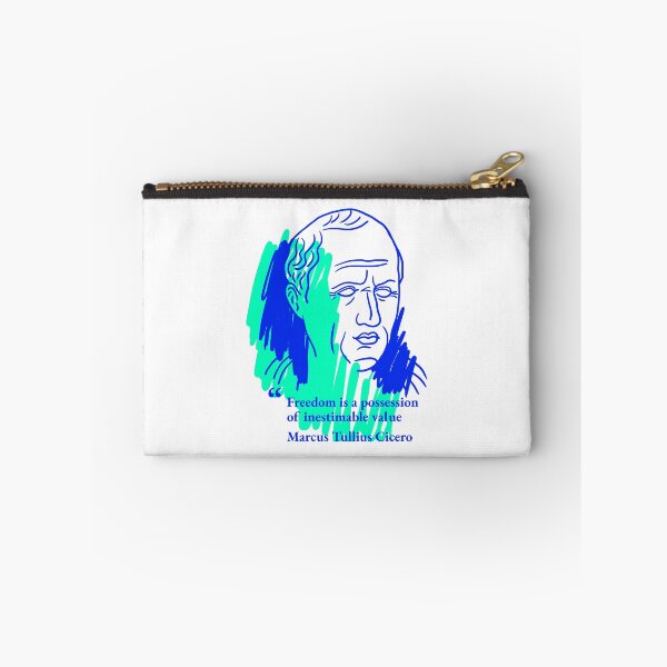 Item preview, Cicero's portrait with quote designed and sold by Cat Print.