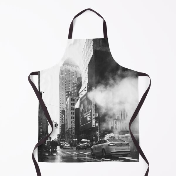 Item preview, New York Streets, New York Taxi, Taxi, New York, Buildings, Black and White designed and sold by Magic Love Art Print.