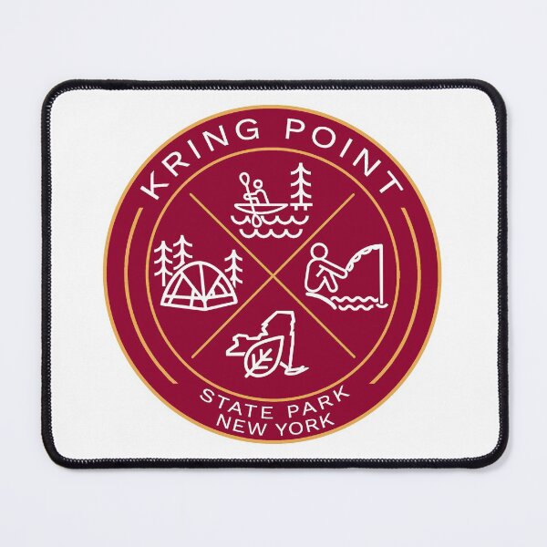 Item preview, Kring Point State Park Heraldic Logo designed and sold by VanyaKar.