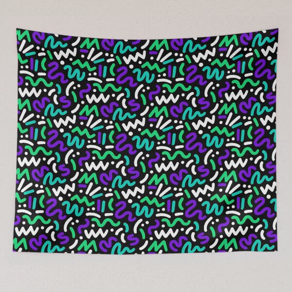 Item preview, Yowza Zeek 80s Pattern designed and sold by Mel Kelly.