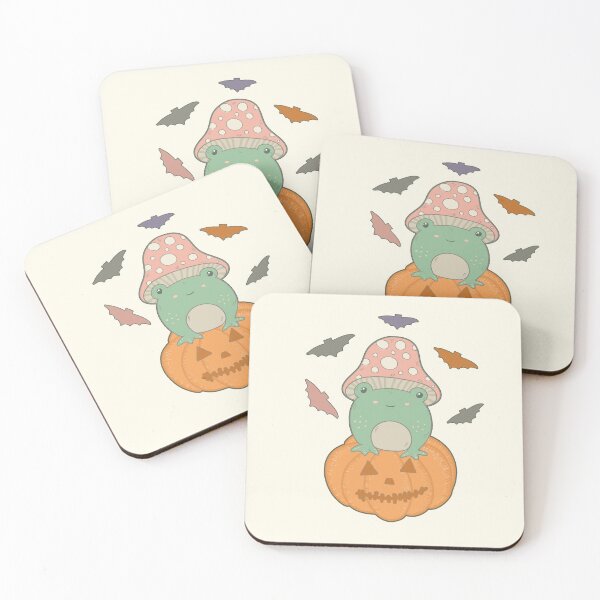 Item preview, Cute Halloween Cottagecore Frog  designed and sold by GrimButterfly.