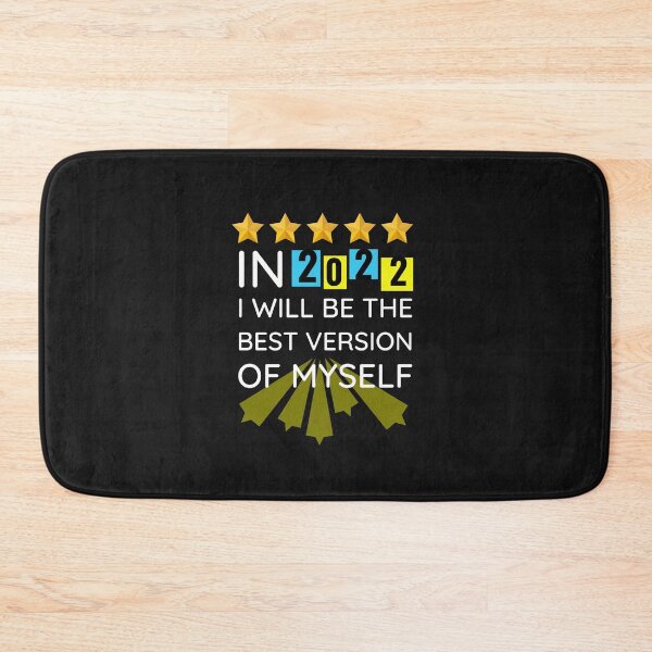 Item preview, In 2022 I Will Be The Best Version of Myself designed and sold by DoherDesigns.