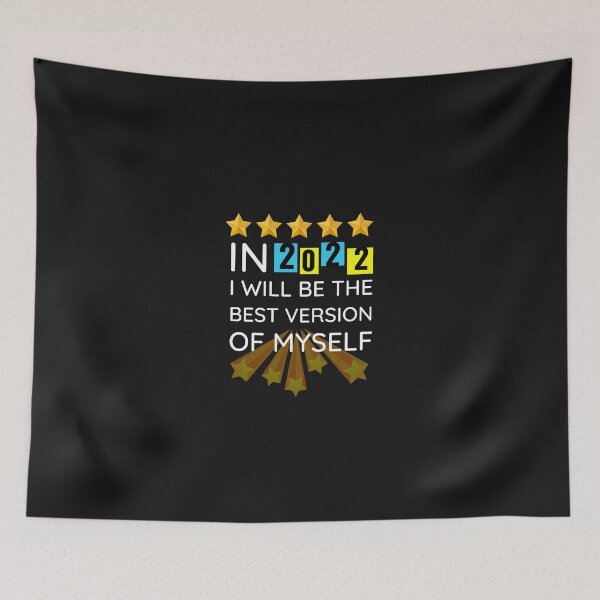 Item preview, In 2022 I Will Be The Best Version of Myself designed and sold by DoherDesigns.