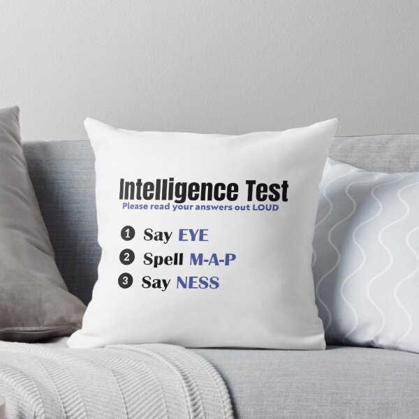 Item preview, Intelligence Test Say Eye M A P Ness, Funny Dad joke T-shirt, Dad Gift, Dad Shirt, Dad Gift, Intelligence test shirt, Father Day gift, Father T Shirt designed and sold by MadS Store.