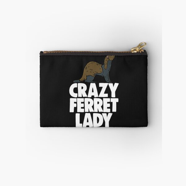 Item preview, Crazy Ferret Lady designed and sold by Bendthetrend.