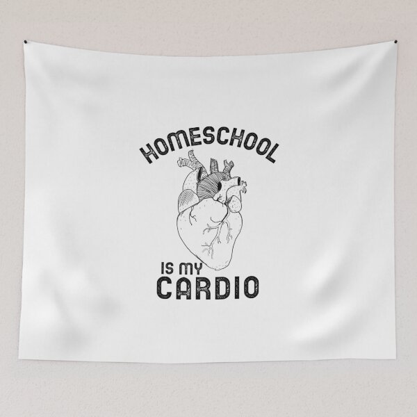 Item preview, Homeschool Is My Cardio - Funny designed and sold by Neggan.