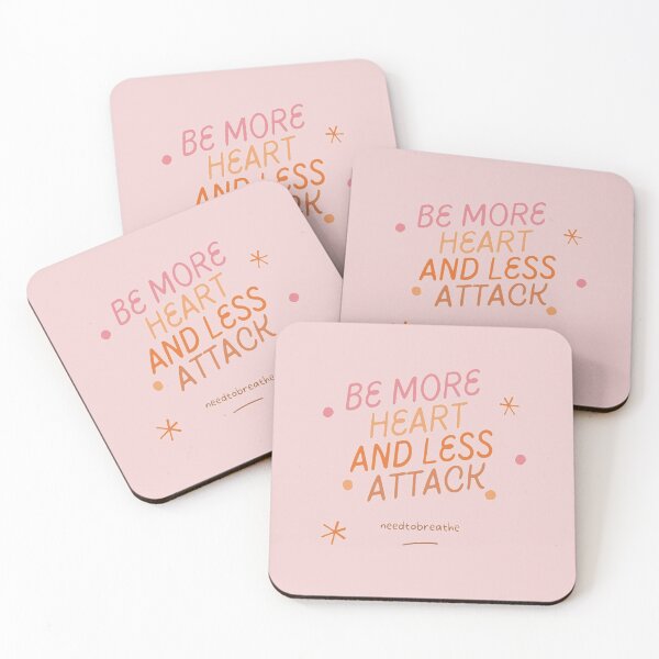 Item preview, More heart less attack needtobreathe lyrics designed and sold by poxy-wi.