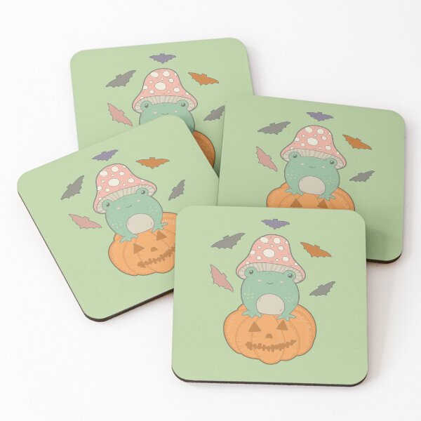 Item preview, Cute Halloween Cottagecore Frog  designed and sold by GrimButterfly.