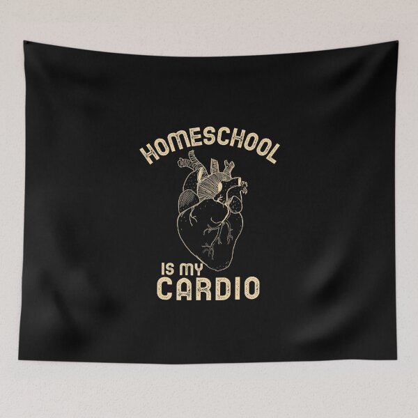 Item preview, Homeschool Is My Cardio - Funny designed and sold by Neggan.