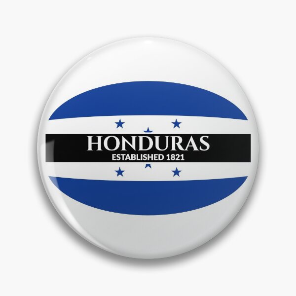 Artikelvorschau, Honduras, gegründet 1821 Flagge (weißer Text) entworfen und verkauft von Worldesigns by Artsiren.