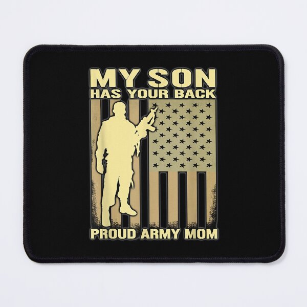 Item preview, My Son Has Your Back Proud Army Mom Mother Gift designed and sold by maudean.