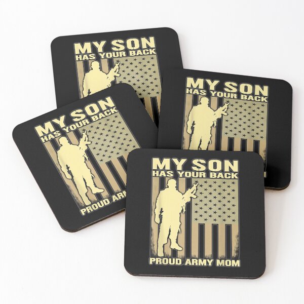 Item preview, My Son Has Your Back Proud Army Mom Mother Gift designed and sold by maudean.