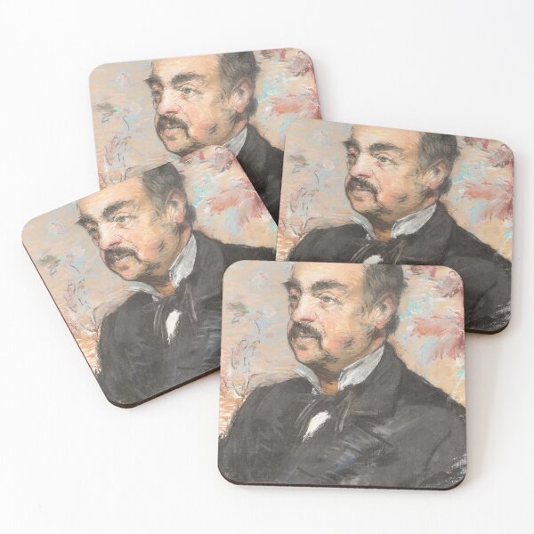 Item preview, Oil Painting Portrait of Julien de la Rochenoire (1882) by Edouard Manet designed and sold by Designedbysm.