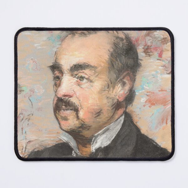 Item preview, Oil Painting Portrait of Julien de la Rochenoire (1882) by Edouard Manet designed and sold by Designedbysm.