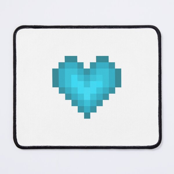 Item preview, Pixel Art Cyan Heart designed and sold by samftdstore.