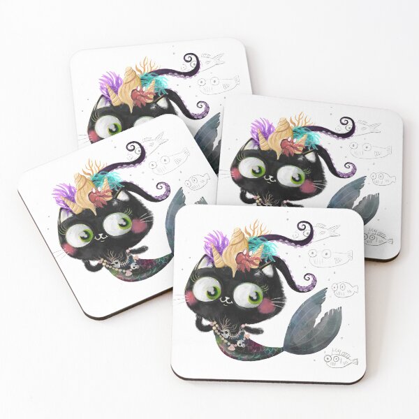 Item preview, Mermaid Cat Princess designed and sold by monikasuska.