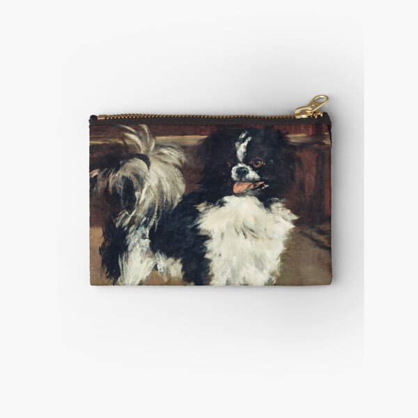 Item preview, Oil Painting Tama, the Japanese Dog (c.1875) by Edouard Manet designed and sold by Designedbysm.