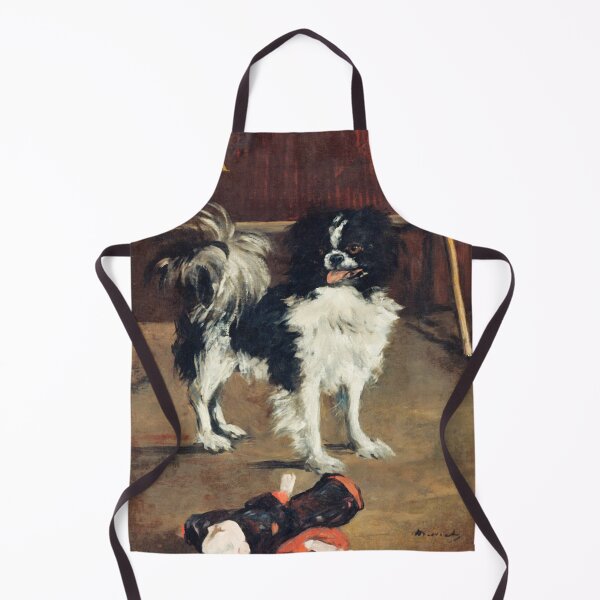 Item preview, Oil Painting Tama, the Japanese Dog (c.1875) by Edouard Manet designed and sold by Designedbysm.