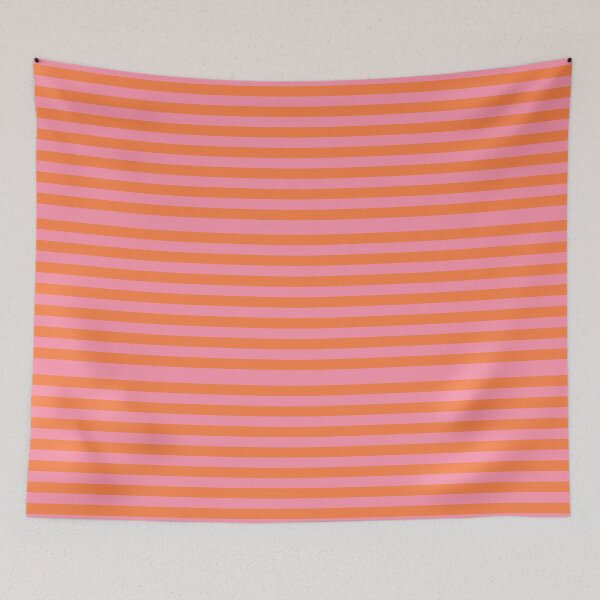 Item preview, Stripes Pink Orange  designed and sold by Manitarka.