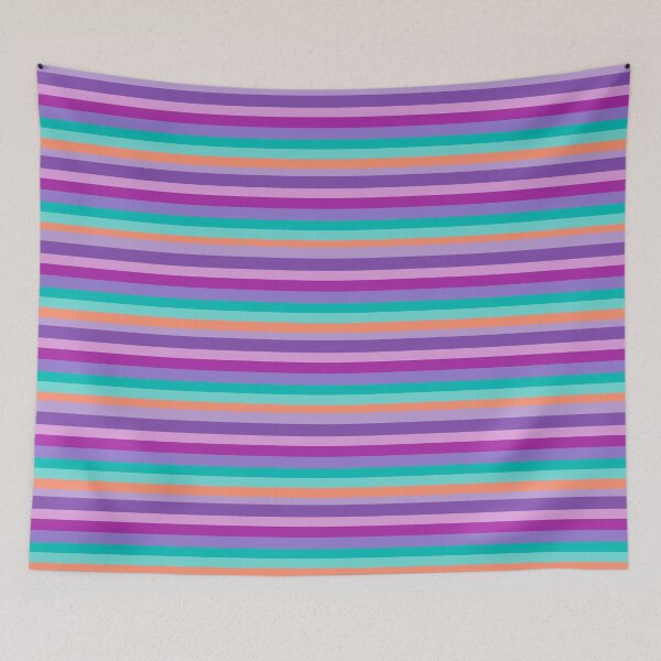 Item preview, Purple Blue Stripes  designed and sold by Manitarka.