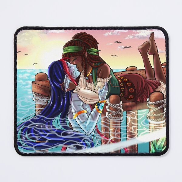 Star Crossed Lovers Mouse Pad