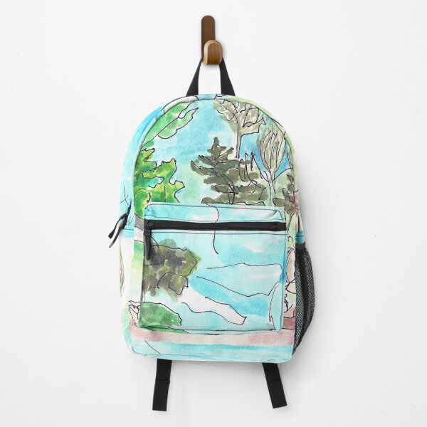 Item preview, Landscape Sketch Shoyoen Japanese Garden designed and sold by Mimi Huang.