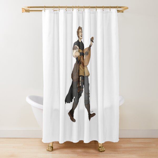 Eff in the woods Shower Curtain