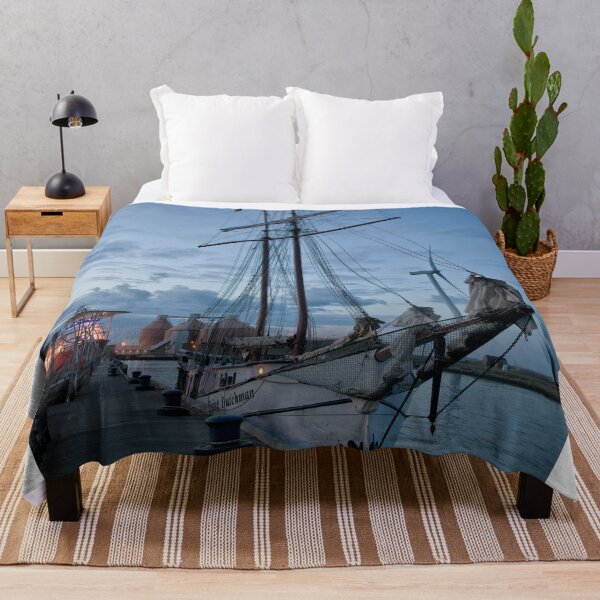 Item preview, Tall Ship docked for the night designed and sold by Violaman.