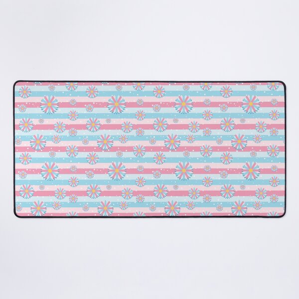Item preview, Classic colorful flowers on stripes pattern designed and sold by RafaelLima7.