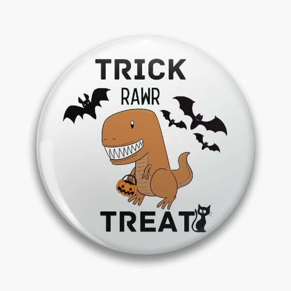 Item preview, Trick Rawr Treat - Halloween Dinosaur designed and sold by CreativeMansion.
