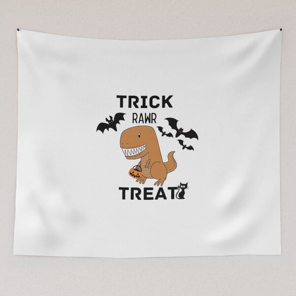 Item preview, Trick Rawr Treat - Halloween Dinosaur designed and sold by CreativeMansion.