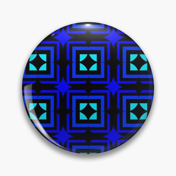Item preview,  Geometric Patterns With Blue Color designed and sold by ClassyPatterns.