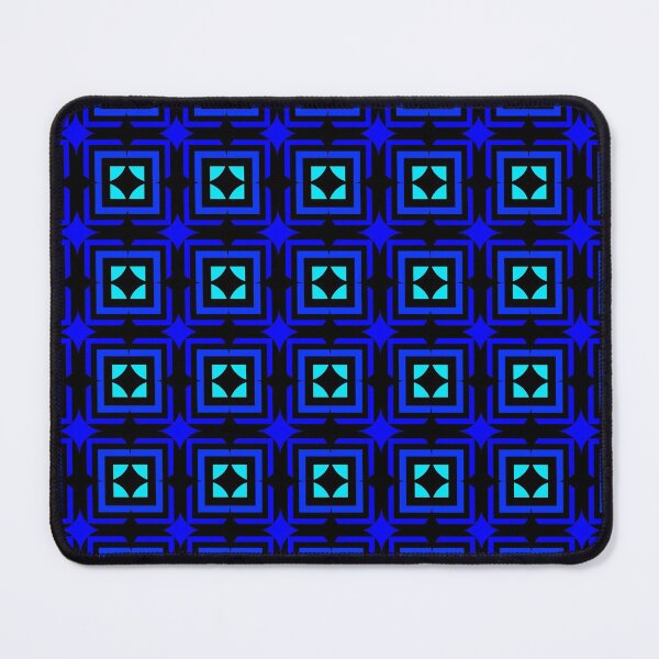 Item preview,  Geometric Patterns With Blue Color designed and sold by ClassyPatterns.