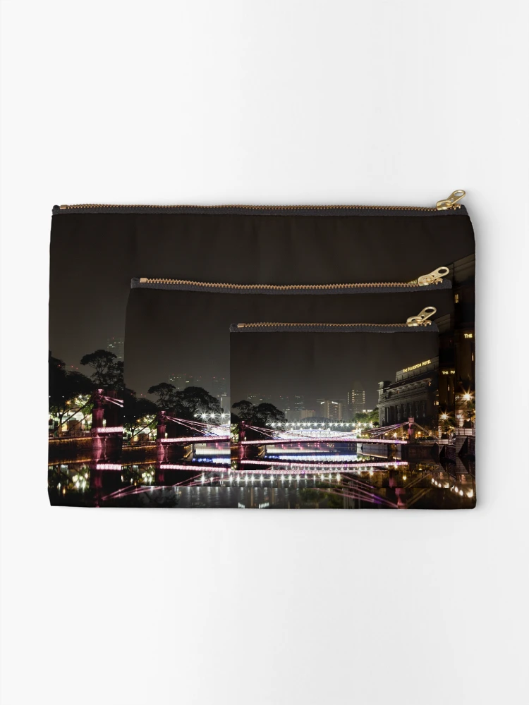 Thumbnail 2 of 4, Zipper Pouch, Cavenagh Bridge designed and sold by RickyMoorePhoto.