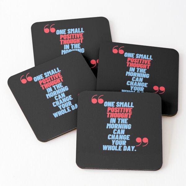 Item preview, One small positive thought in the morning can change your whole day designed and sold by Boleirov.