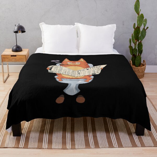 Item preview, Cat Sitting On Toilet Tee Funny Cat Lovers Toilet Humor designed and sold by ToddJJJ.