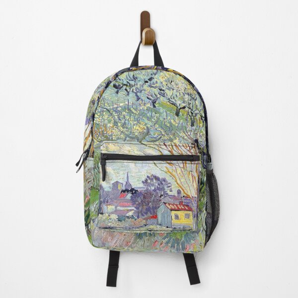 Item preview, View of Arles, Flowering Orchards, 1889 by Vincent Van Gogh designed and sold by GentlyUsedLamp.