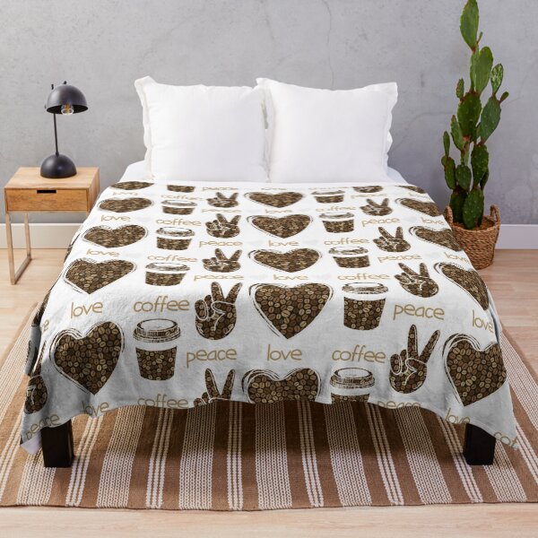 Item preview, PEACE LOVE COFFEE designed and sold by GamaArtDesign.