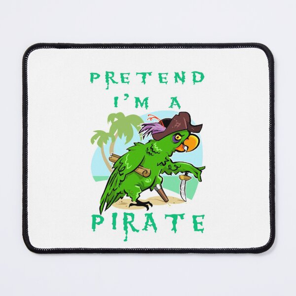Item preview, Pretend I'm a Pirate Green Parrot Peg Leg Halloween Costume designed and sold by KeysTreasures.