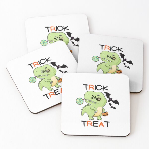 Item preview, Trick Rawr Treat - Halloween Dinosaur designed and sold by CreativeMansion.