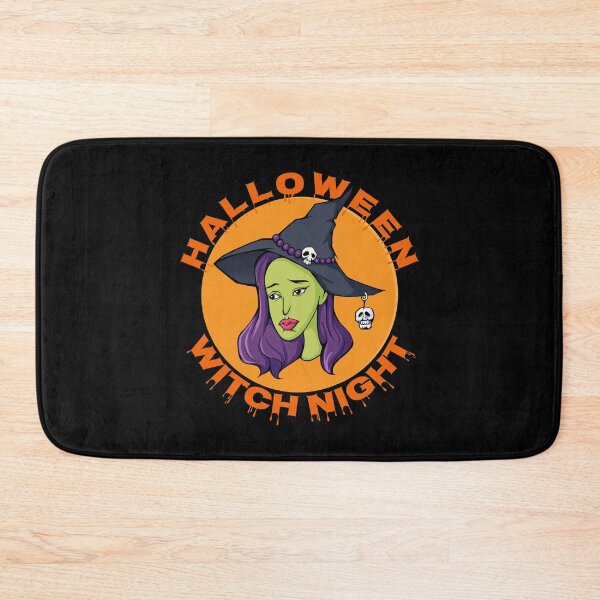 Item preview, Halloween Witch Night Green Face Witch designed and sold by Qudkin.