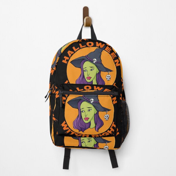 Item preview, Halloween Witch Night Green Face Witch designed and sold by Qudkin.