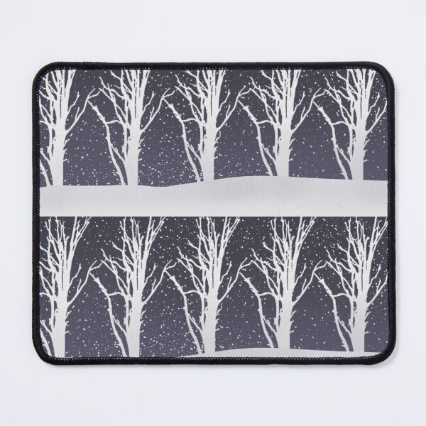 Item preview, Snowy trees at night  designed and sold by PumpkinJoy.