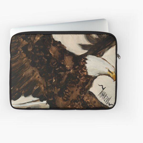 Aerial Hunter - Eagle Painting Laptop Sleeve
