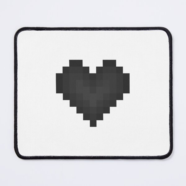 Item preview, Pixel Art Black Heart designed and sold by samftdstore.