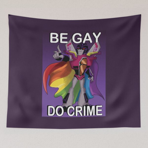 Item preview, Be Gay Do Crime designed and sold by Hotch Potch.