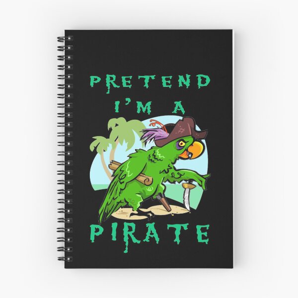 Item preview, Pretend I'm a Pirate Green Parrot Peg Leg Halloween Costume designed and sold by KeysTreasures.