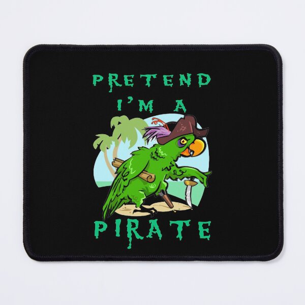 Item preview, Pretend I'm a Pirate Green Parrot Peg Leg Halloween Costume designed and sold by KeysTreasures.